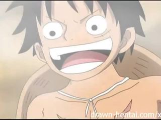 Một cái hentai - luffy heats lên nami