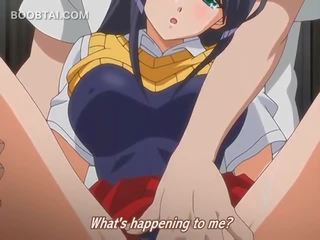 Excited hentai girlfriend getting her squirting cunt teased h