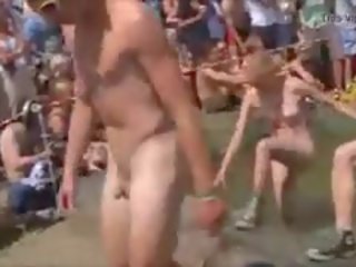 Danish buddies + Women Run Nude = Roskilde Festival 2010