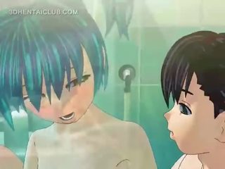 Anime x rated video gurjak gets fucked good in duş
