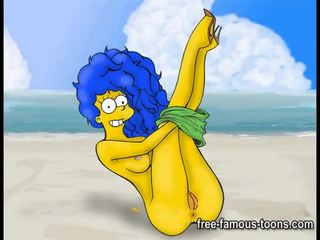 Simpsons x ซึ่งได้ประเมิน คลิป ล้อเลียน